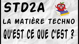 STD2A  Technologie  Explication de la matière [upl. by Airemaj]