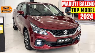 2024 New Maruti Suzuki Baleno Top Model  Full Review [upl. by Sitoiyanap]