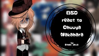 BSD react to Chuuya  12  SURPRISE FOR THE 6K SUBS  Read the description [upl. by Ramo773]