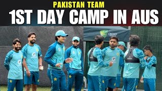 Babar Azam BowlingPakistan First Camp at MCGpakvsausausvspakbabarazammohammadrizwan [upl. by Iver]