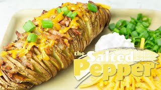 Air Fryer Hasselback Potatoes [upl. by Naghem]