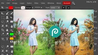 Photopea Photo Editing  Photopea Editing Mobile  Photopea Se Editing Kaise kare  SN Editor [upl. by Leihcar190]