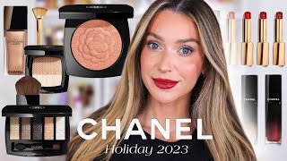 CHANEL HOLIDAY MAKEUP COLLECTION 2023 ✨ LES SYMBOLES DE CHANEL ✨ SUBLIMAGE LE CONCENTRE LUMIERE [upl. by Iphlgenia]