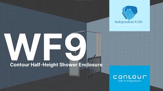 Contour WF9 Half Height Shower Enclosure [upl. by Gosney636]