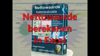 Nettowaarde berekenen in Excel ✅ [upl. by Elbart693]