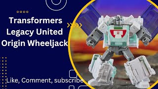 Transformers Legacy United Origin Wheeljack Raiders Toy Review [upl. by Enilegna573]