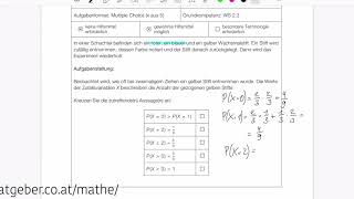 Mathelernen mit Martin BIFIEBeispiel 1186 LaplaceWahrscheinlichkeit [upl. by Santoro]