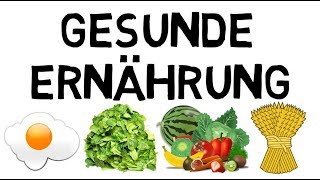 Gesunde Ernährung 10 Regeln DGE [upl. by Ednarb550]