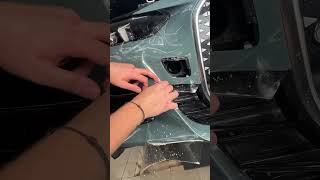 BMW i4 ppf process bmw automobile ppfwrap work detailing ppf carppf wrap ppfcoating [upl. by Brey127]