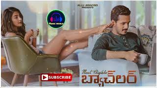 Most Eligible Bachelor Audio Jukebox All Songs Akhil Akkineni Pooja Hegde [upl. by Desdamona]