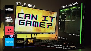 CAN IT GAME   INTEL Core i3 9100F 8GB RAM Palit GTX 750 Ti  Time Lapse PC Build and Game Test [upl. by Braden]