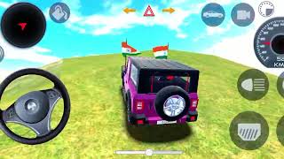 Dollar Song Modified 😈 Mahindra Thar  Indian Car Simulator 3D  Car Game 3D [upl. by Yelak]