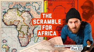 How Europe Stole Africa so Quickly Mapped [upl. by Ocicnarf]