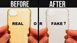 How to Clean Yellowness of Transparent Mobile Cover at Home  Clean Silicon Cover Just 10 Rupees [upl. by Zulaledairam253]