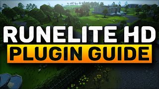 How to install Runelite HD Plugin OSRS  Old School Runescape  Guide [upl. by Pinchas379]