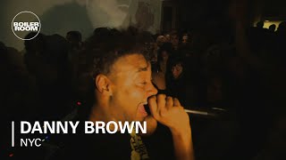 Danny Brown  I Will LIVE  Boiler Room NYC [upl. by Ylrehs]