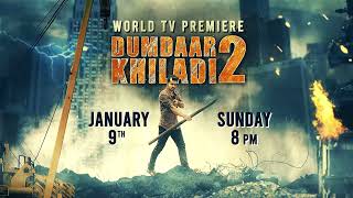 Dumdaar Khiladi 2  World Television Premiere  9th January 8PM  Colors Cineplex [upl. by Retha]