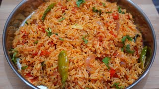 Simple amp Tasty Tomato Rice  Easy Thakkali Sadam  சுவையான தக்காளி சாதம் [upl. by Anailuy144]