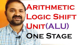 Arithmetic Logic Shift Unit ALU  One Stage Of Arithmetic Logic Shift UnitComputer Organization [upl. by Gilpin]