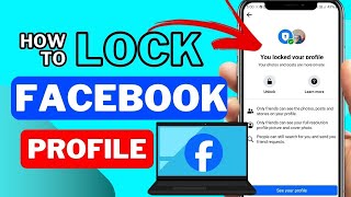 How to Lock Facebook Profile On iPhone Android amp PC [upl. by Namqul]