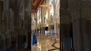 📍Hassan 2 mosque from inside in friday prayer 🤲 travel morocco tourism muslim friday prayer [upl. by Troth]