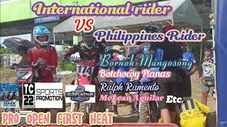 International rider VS Philippine rider  Sm Pulilan race [upl. by Tahmosh231]