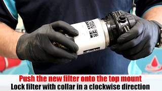 How to change amp What to look out for on your Fuel Manager Diesel Pre Filter [upl. by Norreg]