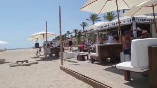 Terramar Beach Club  Chiringuito  Paseo Maritímo Sitges Barcelona [upl. by Ahsielat]