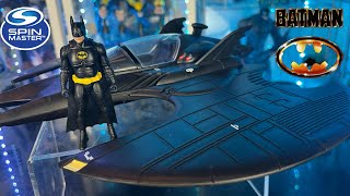 Spin master Batman 89 Batwing with 4 inch Batman returns figure review [upl. by Rondon]