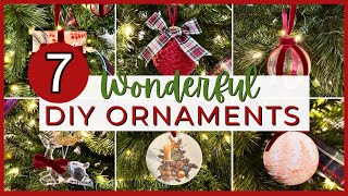 AMAZING DIY ORNAMENTS THAT ACTUALLY LOOK HIGH END  NEW CHRISTMAS DIYS [upl. by Cagle273]