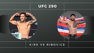 Kamuela Kirk vs Esteban Ribovics BreakdownampPrediction ufc290 ufcpredictions ufcpicks [upl. by Mame]