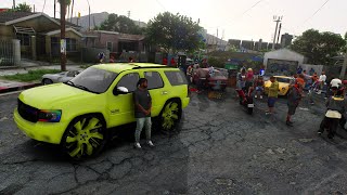 GTA 5  TRAP LIFE MODS quotHUGE PARTY IN DA HOODquot EP3 [upl. by Farron]