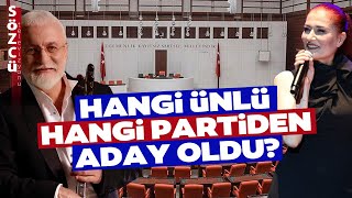 İşte Milletvekili Aday Adayı Olan Ünlüler CHP AKP MHP İYİ Parti [upl. by Quenna957]