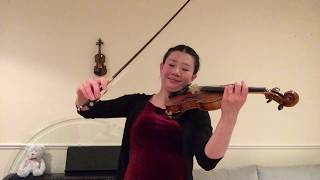 ABRSM Grade 5 Violin Exam 20202023 C2 Night Song and Pantomime [upl. by Anirbed533]