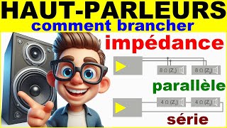 Haut parleur comment brancher série parallèle tester impédance avec multimètre électronique [upl. by Lezah]