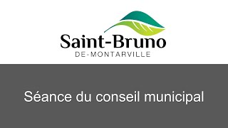 Séance ordinaire du conseil 19 septembre 2023 Ville de SaintBrunodeMontarville [upl. by Zanas]