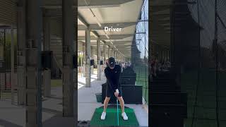 Front view driver swing golfswing golf [upl. by Derril]