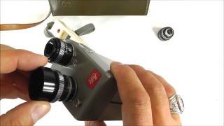 Leitz Leica Leicina 8S Movie Camera [upl. by Sulohcin]