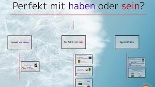 Perfekt mit haben oder sein [upl. by Rust]