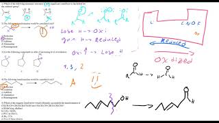 Ochem 2 Chapter 12 Review [upl. by Ardisi316]