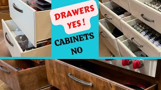 How to Design and Use Kitchen Drawers instead of Cabinets  Love Your Kitchen [upl. by Shah]