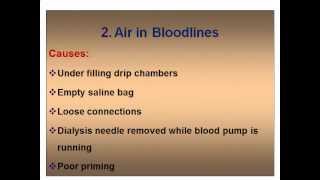 Common complications in hemodialysis  Part 2 [upl. by Ennylhsa]