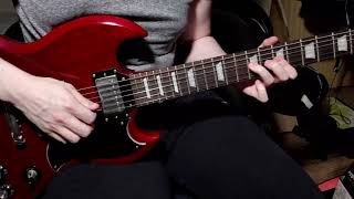 Wax Fang  Majestic  Guitar Solo Cover [upl. by Samford]