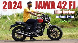 2024 Jawa 42 FJ Price amp Specs in telugu  TechTravelTelugu [upl. by Ardnuasal]