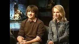 Bridge to Terabithia 2007 Interview with Josh Hutcherson and AnnaSophia Robb  HD [upl. by Lorianna]