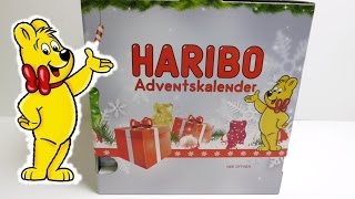 HARIBO XXL Christmas Calendar 2015  24 kg German CANDY [upl. by Ahsyle]