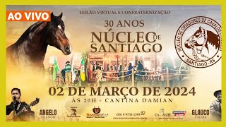 Leilão Virtual de Aniversário de 30 ANOS NCCC Santiago Cavalos Crioulos Programa Cavalos [upl. by Germain774]