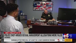 Donna police chief argues false sexual harassment allegations [upl. by Liw881]