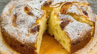 Questa torta di mele e davvero speciale fine ed aromatica  SaporitoTV [upl. by Hoebart]