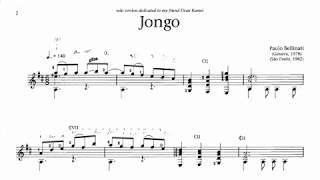 Paulo Bellinati Jongo for Guitar Score video [upl. by Vharat651]